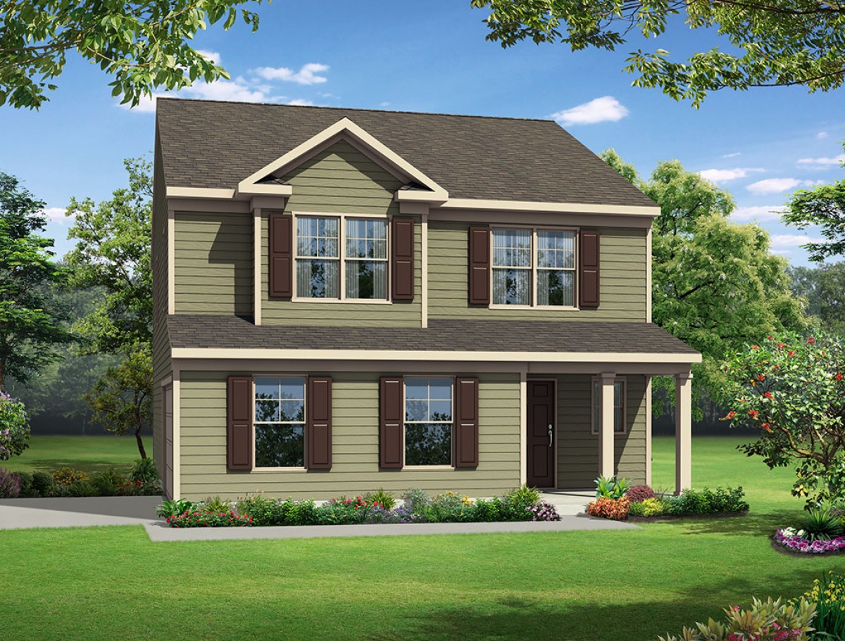 Ellerbe Floor Plan Amington at Harpers Mill Eastwood Homes